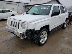 Salvage cars for sale at Pekin, IL auction: 2013 Jeep Patriot Latitude