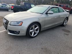 Salvage cars for sale at Van Nuys, CA auction: 2009 Audi A5 Quattro