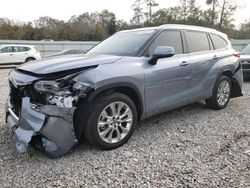 Salvage cars for sale at Augusta, GA auction: 2022 Toyota Highlander Limited