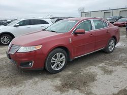 Salvage cars for sale at Kansas City, KS auction: 2009 Lincoln MKS