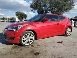 Salvage cars for sale at Orlando, FL auction: 2016 Hyundai Veloster