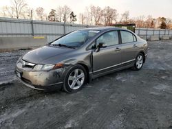 Salvage cars for sale at Spartanburg, SC auction: 2008 Honda Civic EX