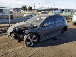 Salvage cars for sale from Copart Denver, CO: 2015 Volkswagen GTI