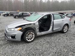 Salvage cars for sale at Gainesville, GA auction: 2020 Ford Fusion SE