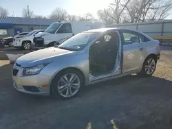 Salvage cars for sale at Wichita, KS auction: 2013 Chevrolet Cruze LTZ