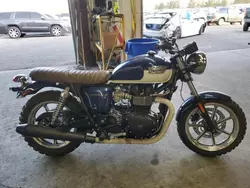 Salvage motorcycles for sale at Denver, CO auction: 2012 Triumph 2012 Triumph Motorcycle Bonneville