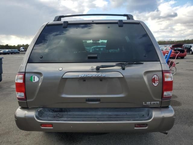 2001 Nissan Pathfinder LE