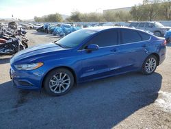 Salvage cars for sale at Las Vegas, NV auction: 2017 Ford Fusion SE Hybrid