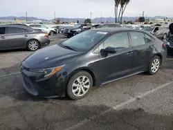 Salvage cars for sale from Copart Van Nuys, CA: 2020 Toyota Corolla LE