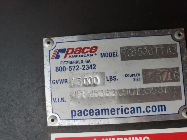 2009 Pace American Trailer