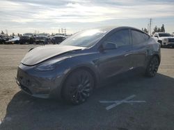 Salvage cars for sale at Rancho Cucamonga, CA auction: 2023 Tesla Model Y