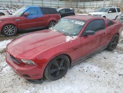 Salvage cars for sale from Copart Davison, MI: 2010 Ford Mustang