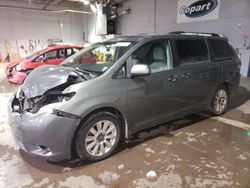 Salvage cars for sale at Moncton, NB auction: 2011 Toyota Sienna LE