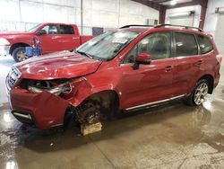 Subaru salvage cars for sale: 2017 Subaru Forester 2.5I Touring