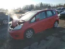 Salvage cars for sale at Chalfont, PA auction: 2011 Honda FIT Sport