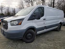 Salvage trucks for sale at Waldorf, MD auction: 2015 Ford Transit T-250