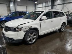 Salvage cars for sale from Copart Ham Lake, MN: 2016 Dodge Journey Crossroad