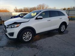 Salvage cars for sale at Rogersville, MO auction: 2018 KIA Sorento LX