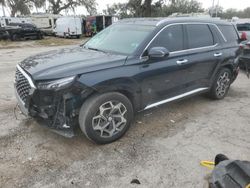 Salvage cars for sale at Riverview, FL auction: 2021 Hyundai Palisade Calligraphy