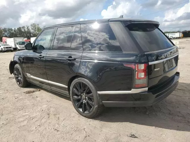 2015 Land Rover Range Rover Supercharged