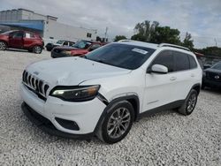 Salvage cars for sale at Opa Locka, FL auction: 2019 Jeep Cherokee Latitude Plus