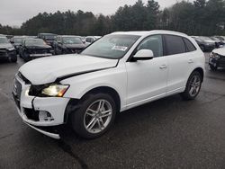 Salvage cars for sale at Exeter, RI auction: 2016 Audi Q5 Premium Plus