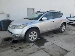 Nissan salvage cars for sale: 2007 Nissan Murano SL