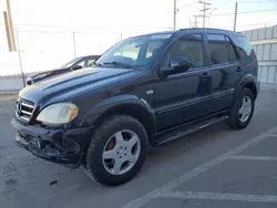 Mercedes-Benz m-Class salvage cars for sale: 2001 Mercedes-Benz ML 55