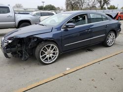 Salvage cars for sale at Sacramento, CA auction: 2013 Volkswagen CC Sport