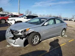 Salvage cars for sale at Pekin, IL auction: 2013 Hyundai Sonata GLS