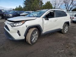 Salvage cars for sale at Finksburg, MD auction: 2021 Toyota Rav4 XLE Premium