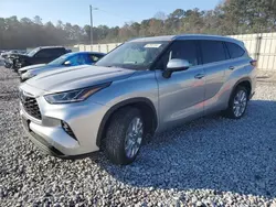 Salvage cars for sale at Ellenwood, GA auction: 2022 Toyota Highlander Hybrid Limited