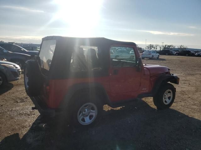 2005 Jeep Wrangler / TJ SE