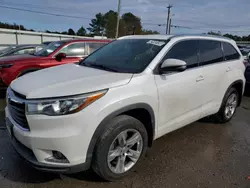 Salvage cars for sale from Copart Montgomery, AL: 2014 Toyota Highlander Limited