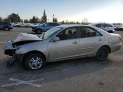 Salvage cars for sale at Rancho Cucamonga, CA auction: 2005 Toyota Camry LE