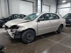 Salvage cars for sale at Ham Lake, MN auction: 2008 Toyota Corolla CE