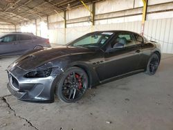 Salvage cars for sale at Phoenix, AZ auction: 2017 Maserati Granturismo S