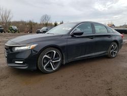 Carros salvage sin ofertas aún a la venta en subasta: 2018 Honda Accord Sport