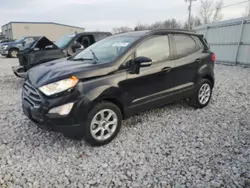 Salvage cars for sale at Wayland, MI auction: 2020 Ford Ecosport SE