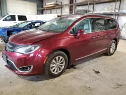 Chrysler salvage cars for sale: 2018 Chrysler Pacifica Touring L Plus