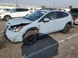 Salvage cars for sale at Van Nuys, CA auction: 2022 Subaru Crosstrek Premium