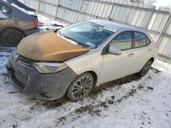 Salvage cars for sale from Copart Albany, NY: 2016 Toyota Corolla L