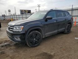 Salvage cars for sale at Chicago Heights, IL auction: 2019 Volkswagen Atlas SEL