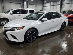 Salvage cars for sale at Ham Lake, MN auction: 2019 Toyota Camry XSE