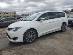 Chrysler Pacifica Limited salvage cars for sale: 2017 Chrysler Pacifica Limited