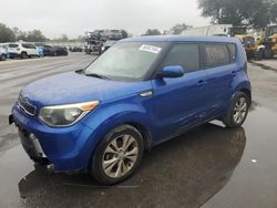 Carros salvage a la venta en subasta: 2015 KIA Soul +