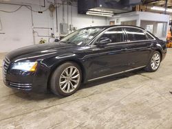 Vehiculos salvage en venta de Copart Wheeling, IL: 2012 Audi A8 L Quattro