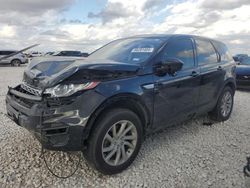 Salvage cars for sale at Taylor, TX auction: 2017 Land Rover Discovery Sport HSE