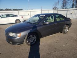 Salvage cars for sale at Dunn, NC auction: 2007 Volvo S60 2.5T