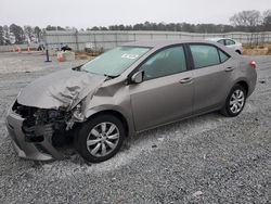 Toyota salvage cars for sale: 2016 Toyota Corolla L